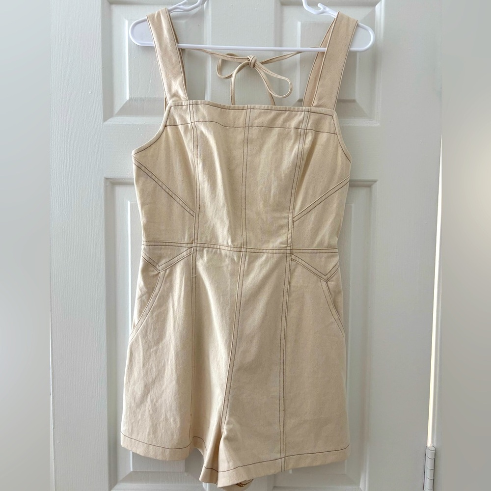 Mustard Seed Beige Romper